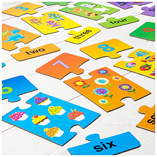 Galt Toys, Number Puzzles, Numbers Jigsaw Puzzle for Kids, Ages 3 Years Plus