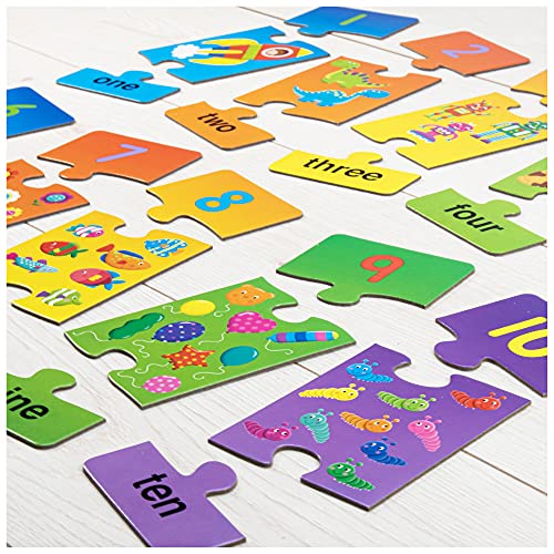 Galt Toys, Number Puzzles, Numbers Jigsaw Puzzle for Kids, Ages 3 Years Plus