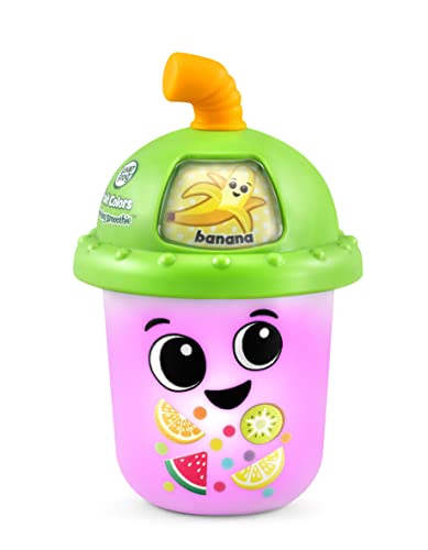 LeapFrog Fruit Colours Learning Smoothie, Interactive Baby Toy with Lights, Music, Colours & Fruit, Baby Gift with Teether for ages 6, 9, 12+ months, English Version