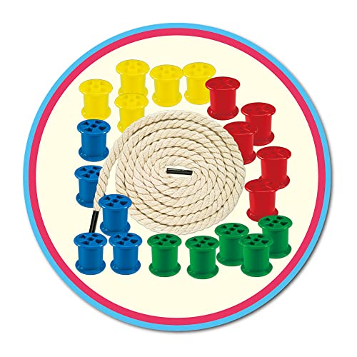 Galt Toys, Cotton Reels, Threading Toy, Ages 3 Years Plus, 20 Count (Pack of 1)