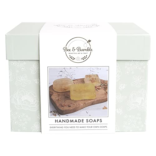 Bee & Bumble DIY Handmade Scented Homemade Bath Soap Bomb Making Hobby Supplies Craft Kit, Ideal for Adults and Older Kids, Beginners Starter, Or Experienced Crafters