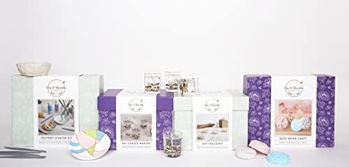 Bee & Bumble DIY Handmade Scented Homemade Bath Soap Bomb Making Hobby Supplies Craft Kit, Ideal for Adults and Older Kids, Beginners Starter, Or Experienced Crafters
