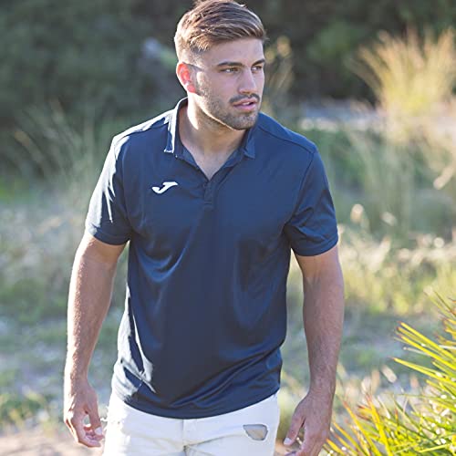 Joma Polo – Hobby Dark Navy M/C for Man, Unisex adult, POLO HOBBY MARINO OSCURO M/C, Navy - 331, XXXL