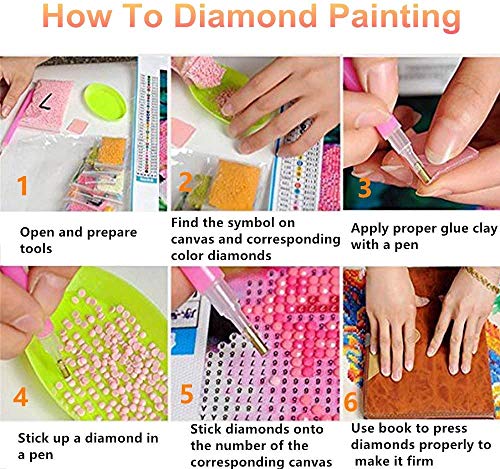Sealeffort DIY 5D Diamond Painting Kits for Adults Round Full Drill Painting Crystal Rhinestone Embroidery Pictures for Home Wall Decor Gift Arts and Crafts Sailboat in Crystal Bottle 30 * 30cm