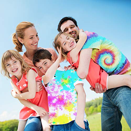Desire Deluxe Tie Dye Kit – Set of 18 Colours Ink Tie-Dye Kits for Dyeing Fabric, Clothes – Creative Art Craft Games Activity for Kids & Adults (180pc)