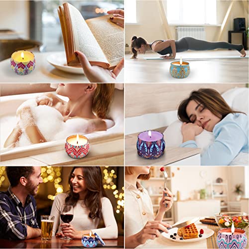 Soy Candle Making Kit, DIY Scented Candle Making Supplies for Adults & Beginners, Full Set Candle Maker Set with Melting Pot, Jars, Soy Wax, Dyes, Wicks, Sticker, Thermometer, Fragrance Oils