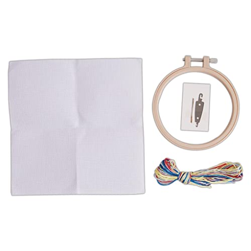 Simply Make Adults Colourful Dragonfly Embroidery Craft Cross-Stitch Kit, Makes A Perfect Present for Creativity and Hobby Enthusiast, Ideal for Beginners First Starter Sets, Make Your Own DIY Crafts