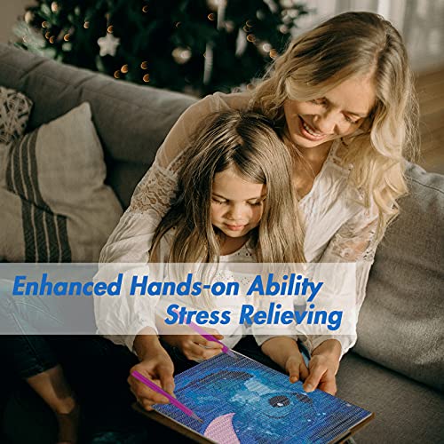 Diamond Painting, 5D DIY Diamond Painting Art Kits for Adults, Idea Gift for Children, Perfect for Stress Relief, Diamond Painting by Numbers (30x40cm)