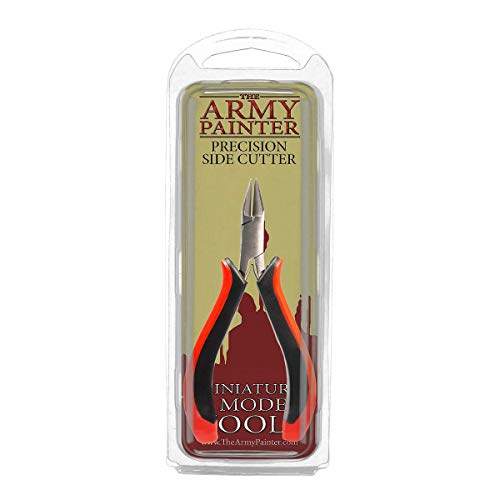 The Army Painter Hobby Tools Precision Side Cutter, Stainless Steel Flush Cutter, Side Snips, for Plastic, Resin and Metal Miniatures, for Tabletop Wargaming and Roleplaying DND Mini Figures