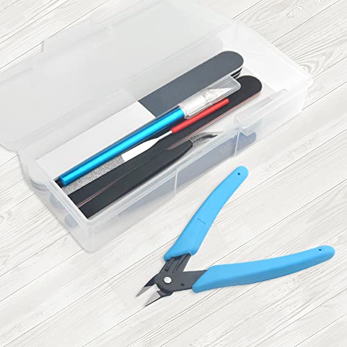 BXQINLENX Professional 8 PCS Gundam Model Tools Kit Modeler Basic Tools Craft Set Hobby Building Tools Kit for Gundam Car Model Building Repairing and Fixing