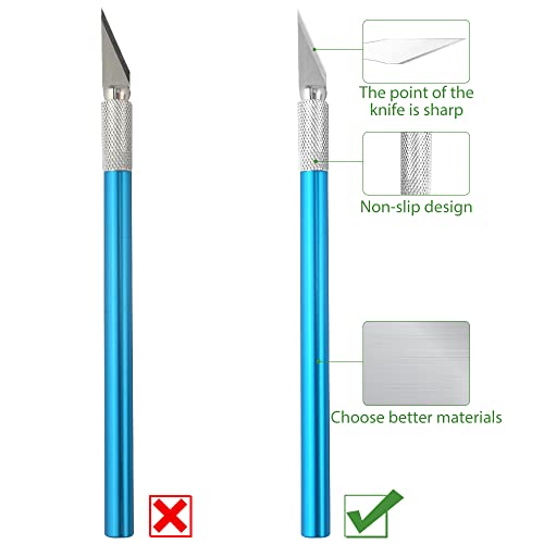 BXQINLENX Professional 8 PCS Gundam Model Tools Kit Modeler Basic Tools Craft Set Hobby Building Tools Kit for Gundam Car Model Building Repairing and Fixing