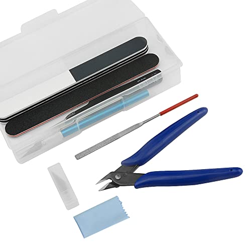 BGTXINGI 9Pcs Modeler Basic Tools Craft Set Gundam Model Tools Kit Hobby Building Tool Kit for Model Assemble Building Repairing and Fixing DIY Craft Kit