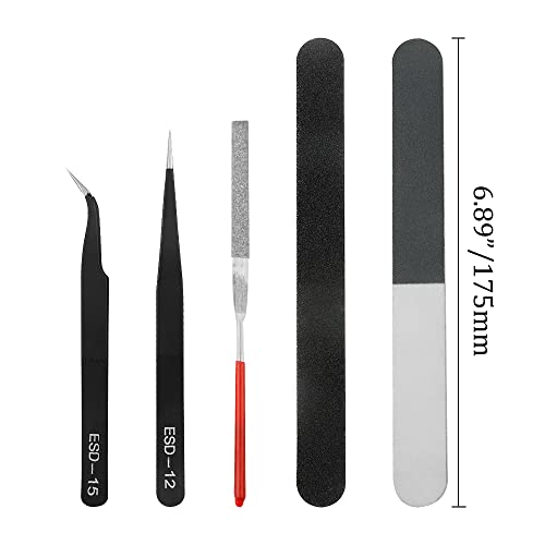 BGTXINGI 9Pcs Modeler Basic Tools Craft Set Gundam Model Tools Kit Hobby Building Tool Kit for Model Assemble Building Repairing and Fixing DIY Craft Kit