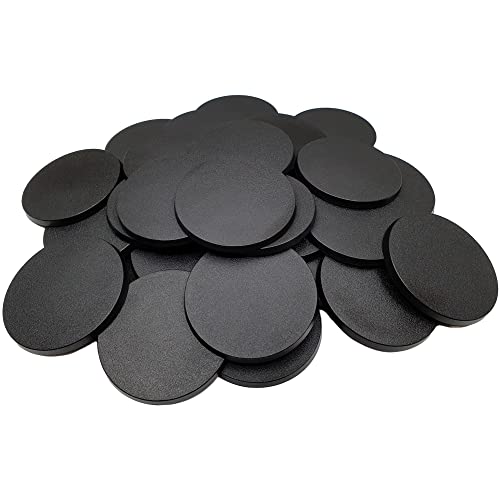 Wargaming 60mm Round Plastic Bases… (10 pcs)