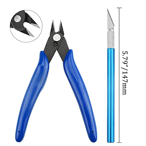 BGTXINGI 9Pcs Modeler Basic Tools Craft Set Gundam Model Tools Kit Hobby Building Tool Kit for Model Assemble Building Repairing and Fixing DIY Craft Kit