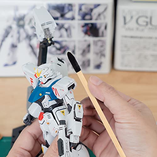 100 Pack Sanding Sticks Matchsticks Sanding Twigs Fine Detailing Sanding Sticks for Plastic Models Wood Hobby, 280 Grit, 5.4 x 0.2 Inch