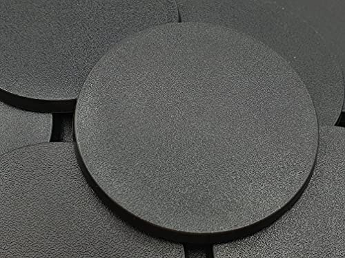 Wargaming 60mm Round Plastic Bases… (10 pcs)