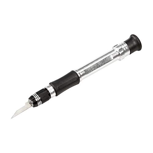 Amazon Basics 29-Piece Precision Hobby Knife Set, Red