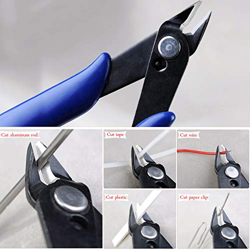 Aussel 33 Pieces Gundam Model Tools Kit, Model Basic Tools Craft Set, Hobby Building Craft Set for Basic Model Building Repairing and Fixing