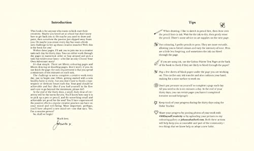 30 Days of Creativity: Draw, Colour and Discover Your Creative Self