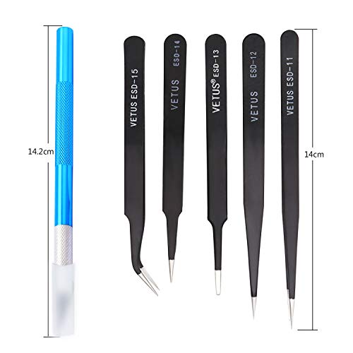 Aussel 33 Pieces Gundam Model Tools Kit, Model Basic Tools Craft Set, Hobby Building Craft Set for Basic Model Building Repairing and Fixing