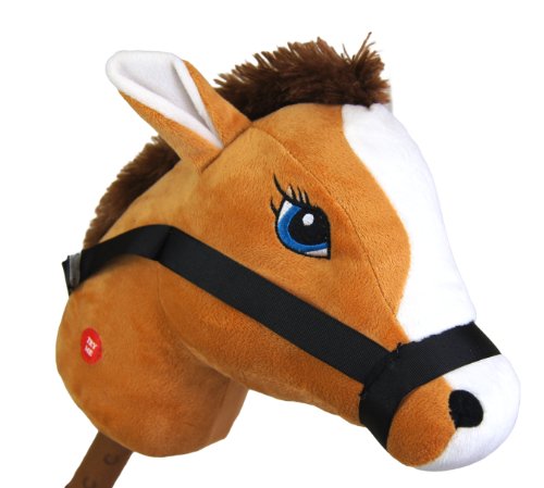26 Inch Hobby Horse with Sound 4 Colours Available (HL63) (BROWN)
