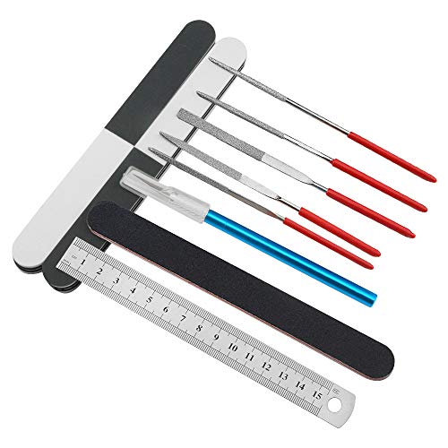 BGTXINGI 28PCS Modeler Basic Tools Craft Set Gundam Model Tools Kit with Plastic Box Hobby Model Assemble Building Repairing and Fixing DIY Craft Kit