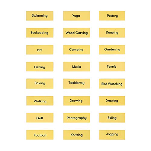 Relish Link & Think Hobbies Conversation Card Game - Dementia Activities & Alzheimer's Products, Games & Toys for Seniors