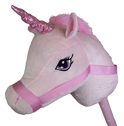 26 Inch Hobby Horse with Sound 4 Colours Available (HL63) (PINK)