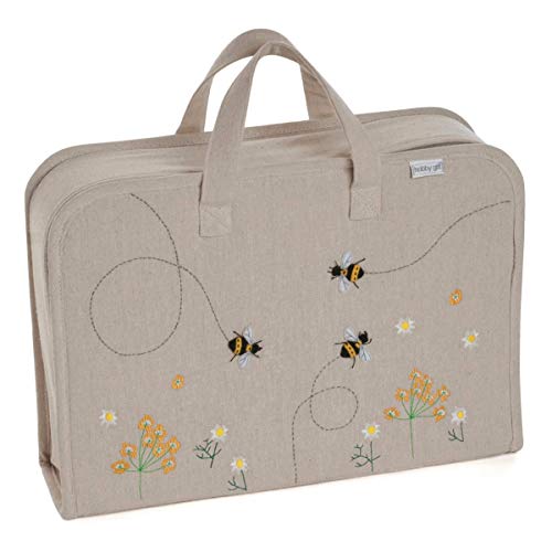 Hobby Gift Large Project Case, Bee-Linen, 10.5 x 40.5 x 28cm