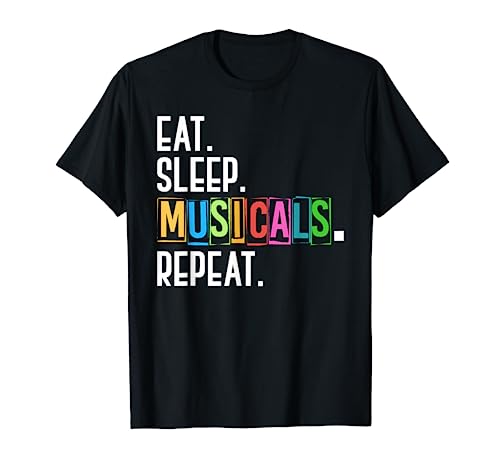Acting Musical Show Actress Actor Gift Theatre T-Shirt
