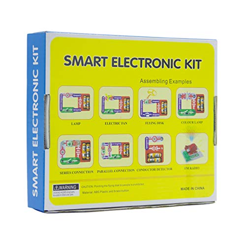 VFENG W39 Beginner Circuit Kits for Kids,Circuit Experiment Science Kits, Electronics Explorations Kits , Educational STEM Kit for Kids Ages 5-9 boys and girls