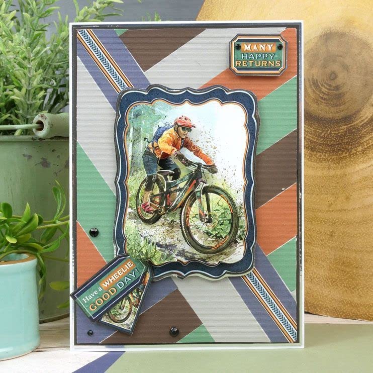Hunkydory Crafts Hobbies for Him Decoupage Book