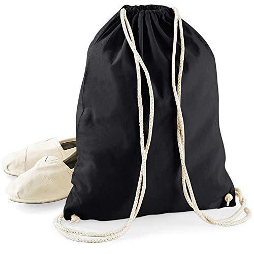 Hippowarehouse Sun star space pattern Drawstring Cotton School Gum Kid Bag Sack 37cm x 46cm, 12 litres