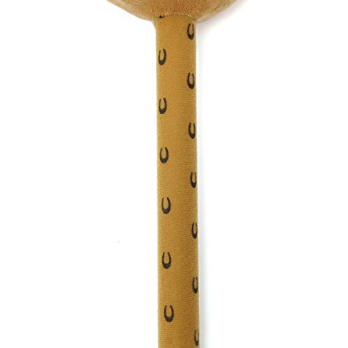 Carousel Toys and Gifts Childrens Plush Hobby Horse With Sound ~ Horse Colour Vary