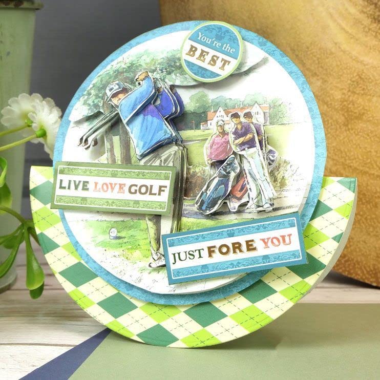 Hunkydory Crafts Hobbies for Him Decoupage Book