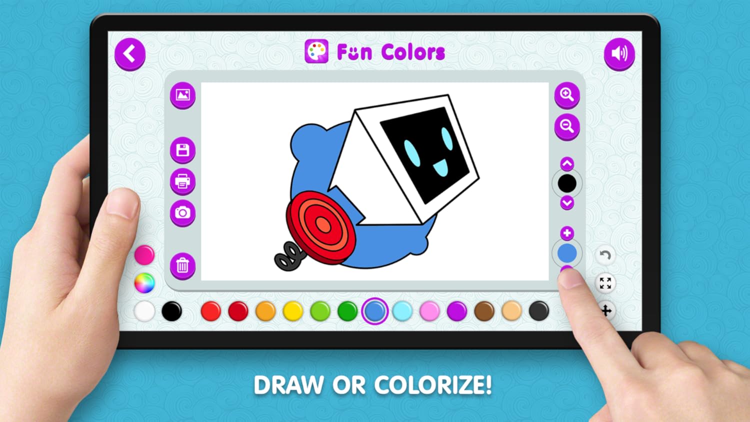 Fun Colors - new free kids coloring book & drawing games for girls & boys