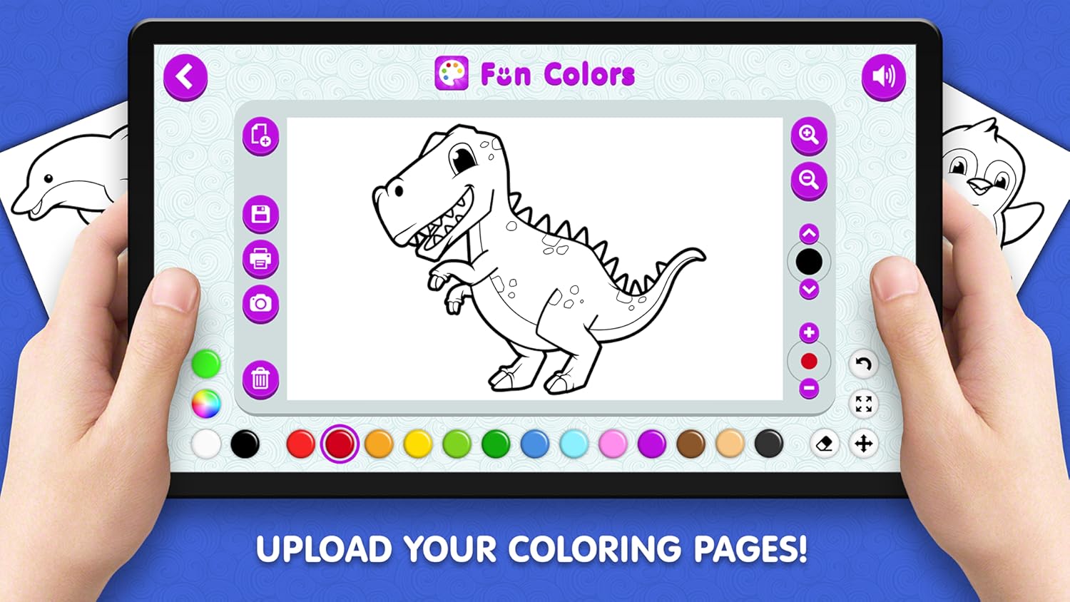 Fun Colors - new free kids coloring book & drawing games for girls & boys