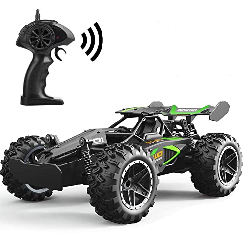 SZJJX RC Car Remote Control Truck for Boys Girls, 2.4Ghz 15+KM/H High Speed 2WD RTR Electric Rock Climber Fast Race Buggy Hobby Toy Cars for Kids Gift