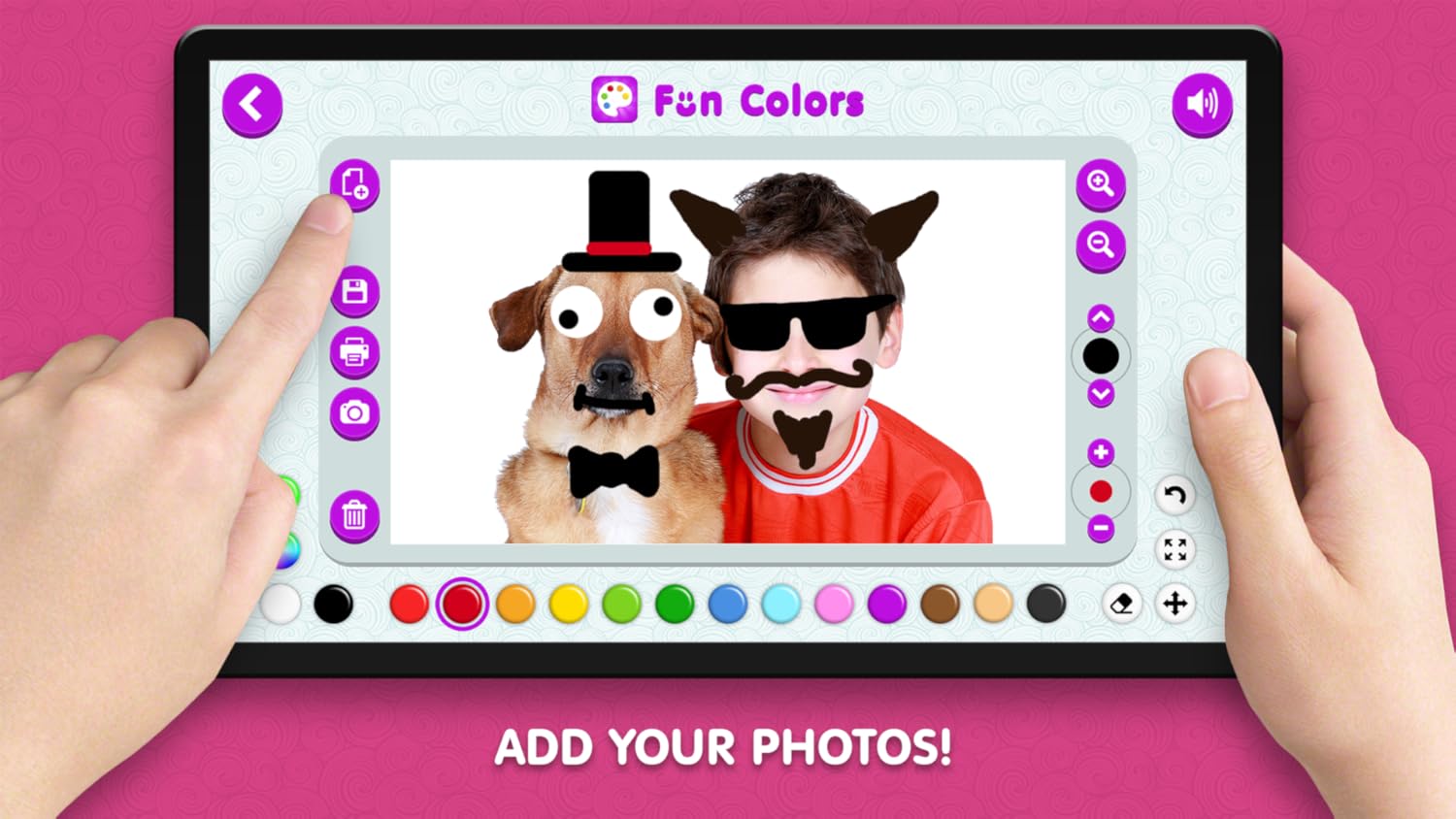 Fun Colors - new free kids coloring book & drawing games for girls & boys