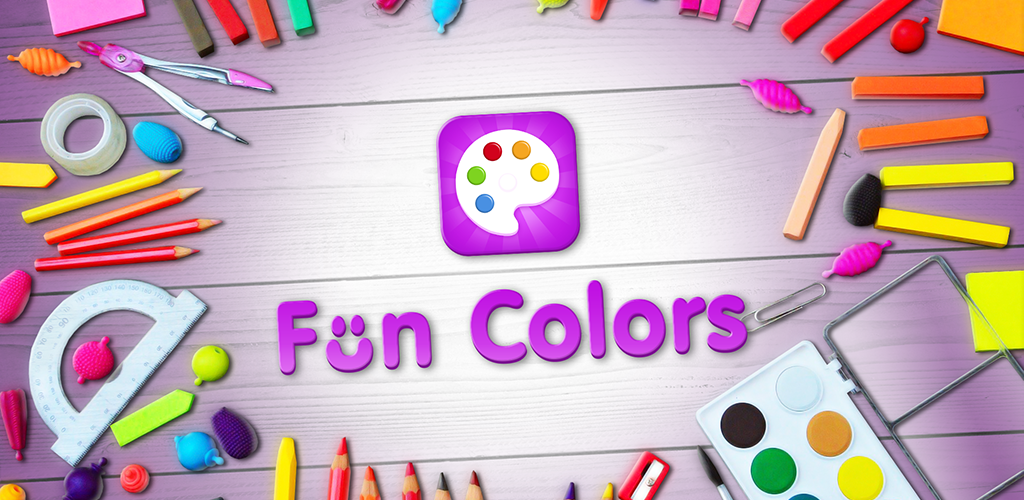 Fun Colors - new free kids coloring book & drawing games for girls & boys