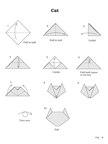Easy Origami: Over 30 Simple Projects! (Dover Origami Papercraft)
