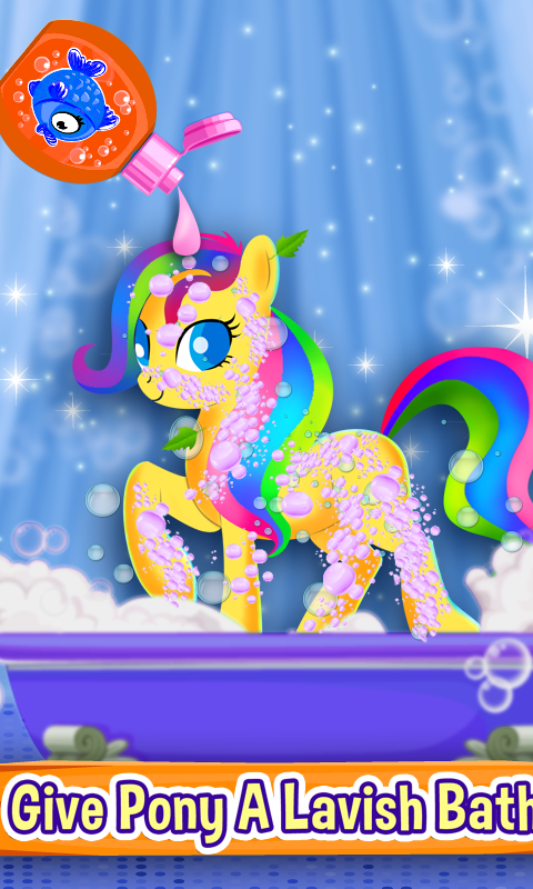 Little Pony Makeover - Kids Games