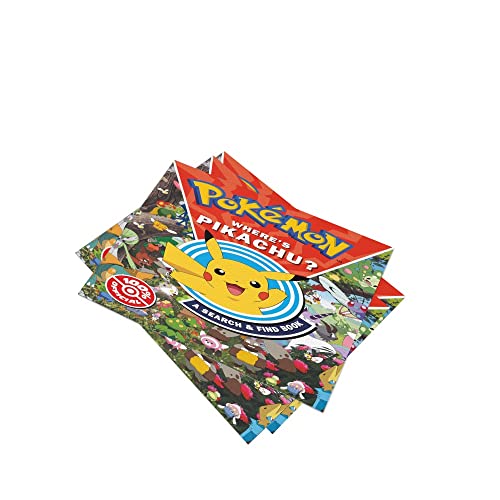 Pokémon Where’s Pikachu? A search & find book: New for 2023: Search and find the perfect gift for fans of Pokémon in this official Pikachu adventure!