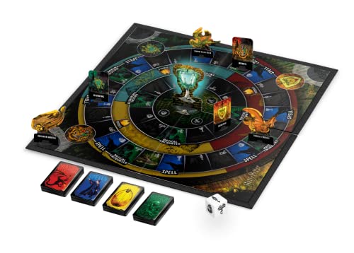 Cartamundi Harry Potter - Race to the Triwizard Cup Game, Calling All Harry Potter Super-Fans Ideal For 2 to 3 Players, Great Gift For Kids Aged 8+