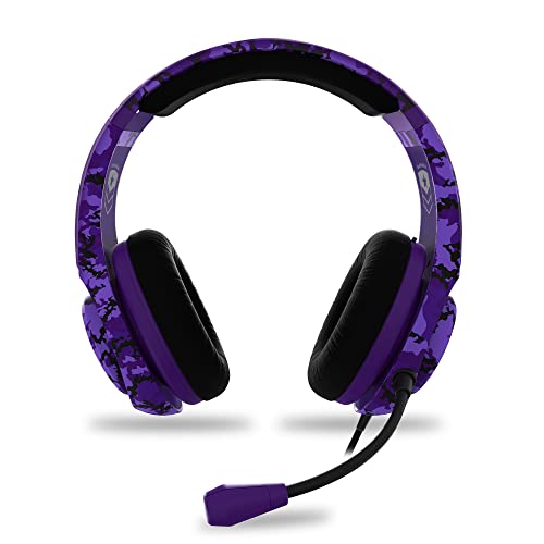 STEALTH Ranger Royal Camo Over Ear Gaming Headset PS4/PS5, XBOX, Nintendo Switch, PC with Flexible Mic, 3.5mm Jack, 1.5m Cable, Lightweight, Comfortable and Durable