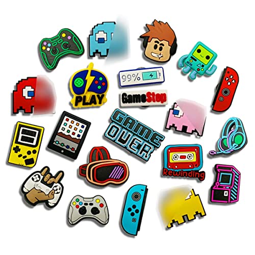 35 PCS Shoe Charms for Video Game, Decoration Pins for Wristbands Shoes Charm Party Favor Accessories Gifts for Teens