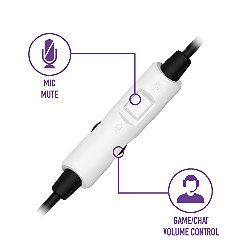 STEALTH Royale Over Ear Gaming Headset compatible with PS4/PS5, XBOX, Nintendo Switch, PC with Flexible, Removable Mic, 3.5mm Jack, 1.5m Cable, Lightweight, Comfortable and Durable