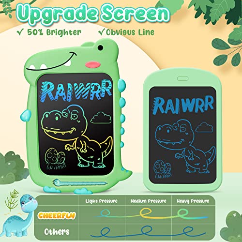Dinosaur Kids Toys Gifts for Girls Boys - Holiday Travel Essentials Toddlers Toys Plane Activities Travel Accessories Games Age for 1 2 3 4 5 6 + Year Old LCD Writing Magic Doodle Board Drawing Tablet