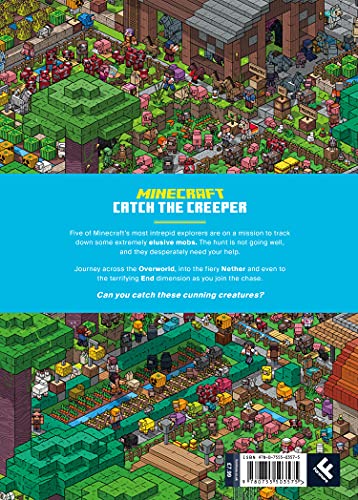 Minecraft Catch the Creeper and Other Mobs: Search for your favourite mobs in this official Minecraft Search and Find book! Perfect for kids into video games.